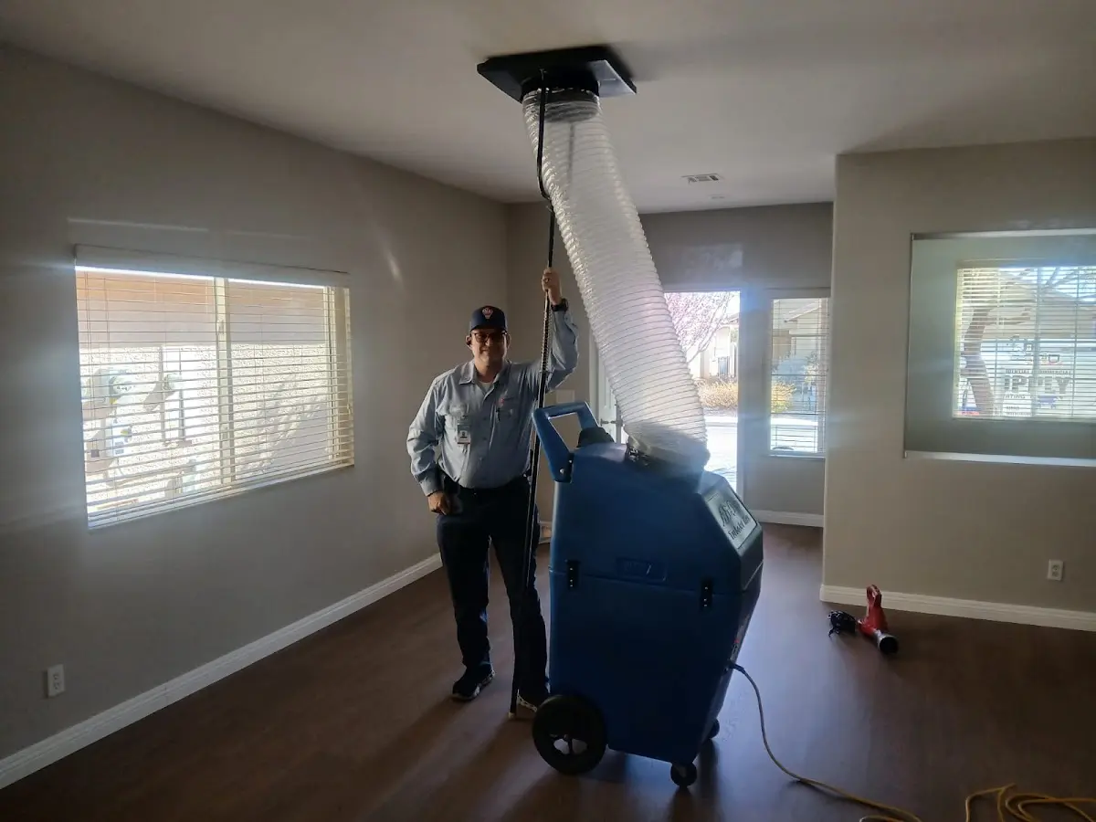 Professional Dryer Vent Cleaning work inside a Loomis home